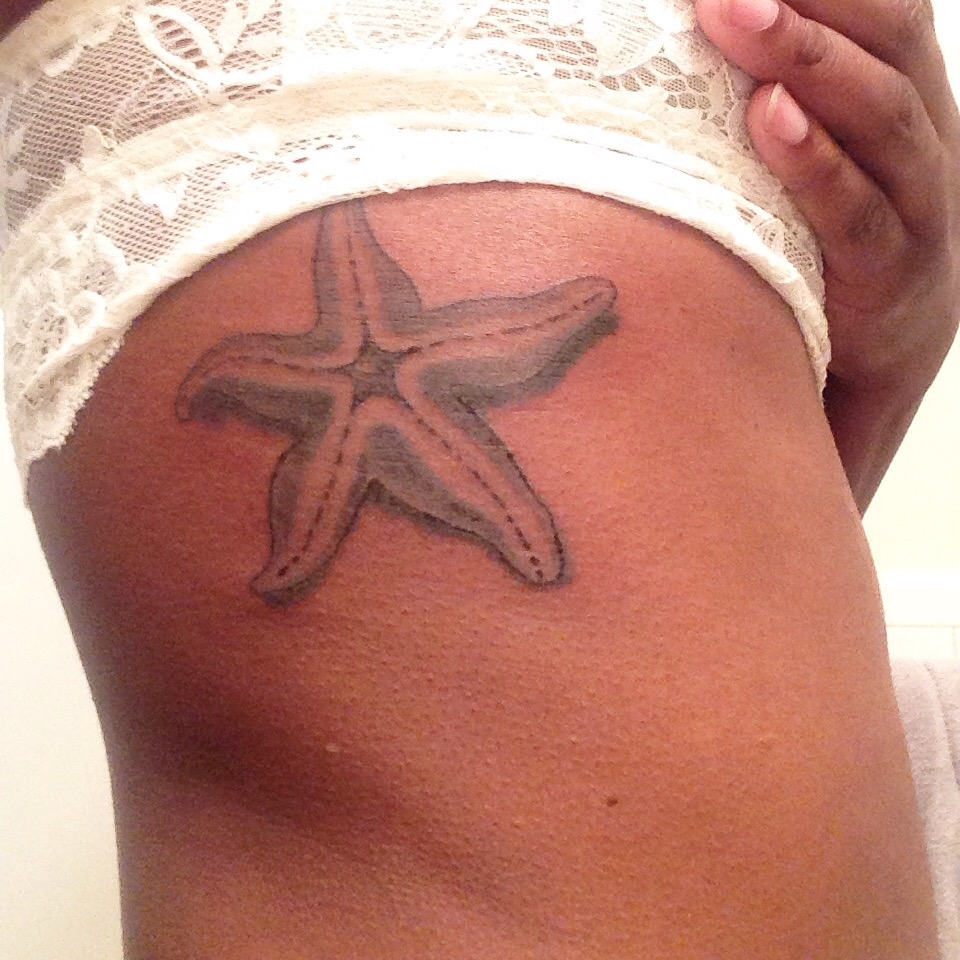 Starfish watercolor style tattoo by Haylo by Haylo: TattooNOW
